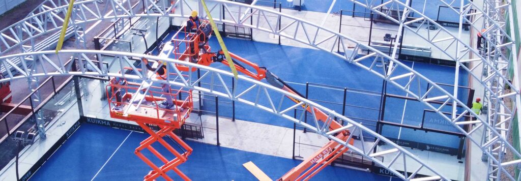 rendimento opportunita di un campo da padel