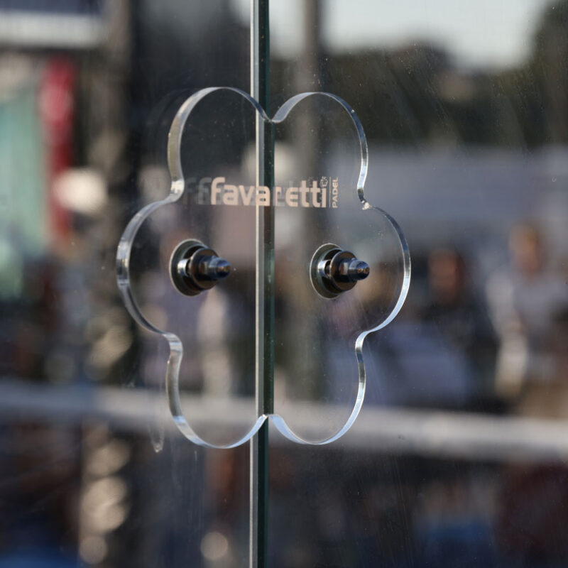 Cristalli di sicurezza per campo da padel