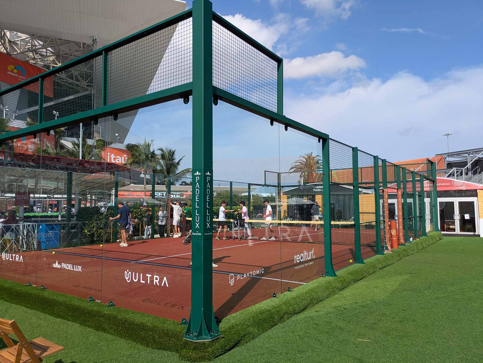 costruzione campi da padel su pedana